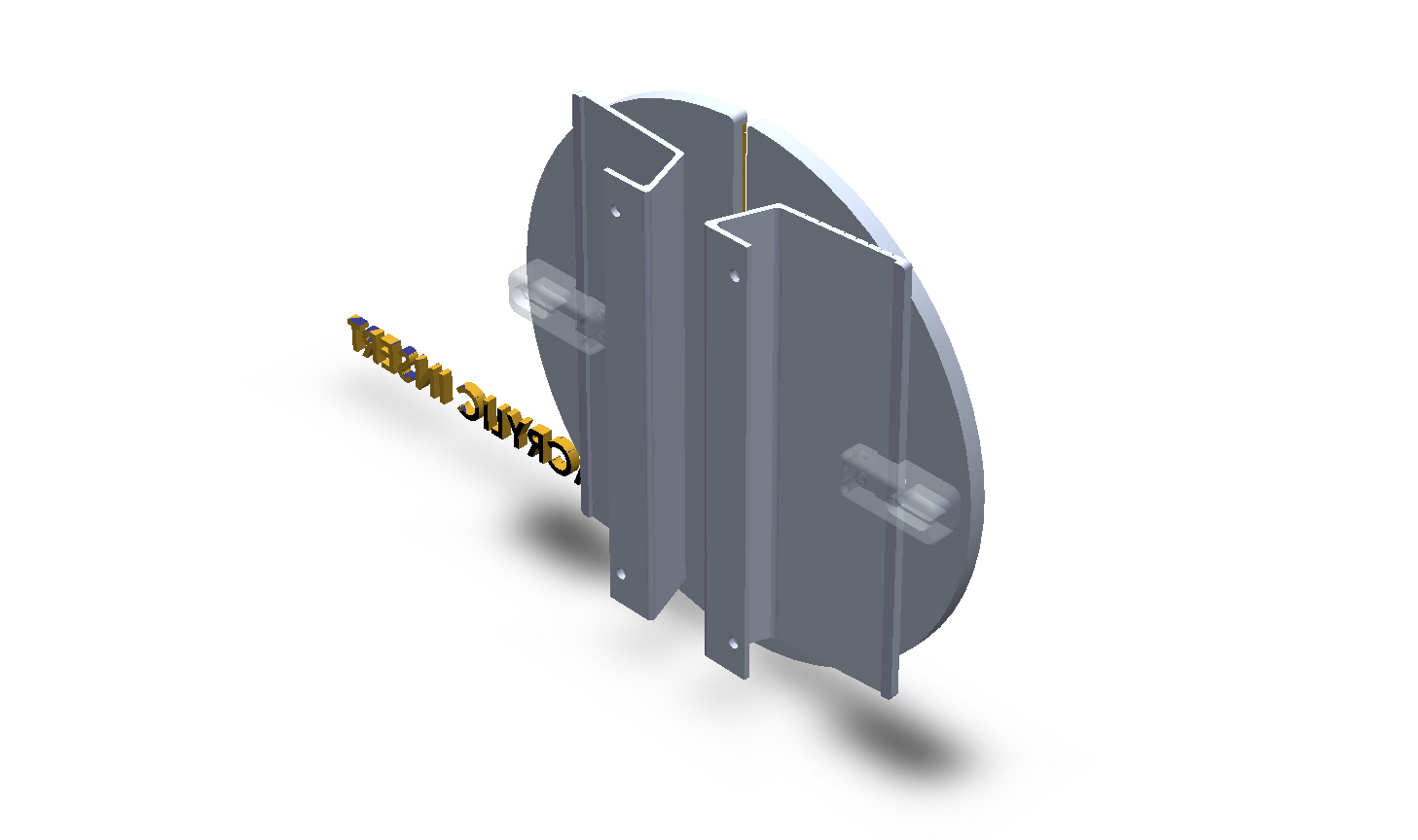 Customize Round Aluminum Split Plate for Small Businesses