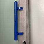 Blue Custom Single Door Handle